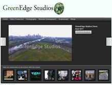 Tablet Screenshot of greenedgestudios.com